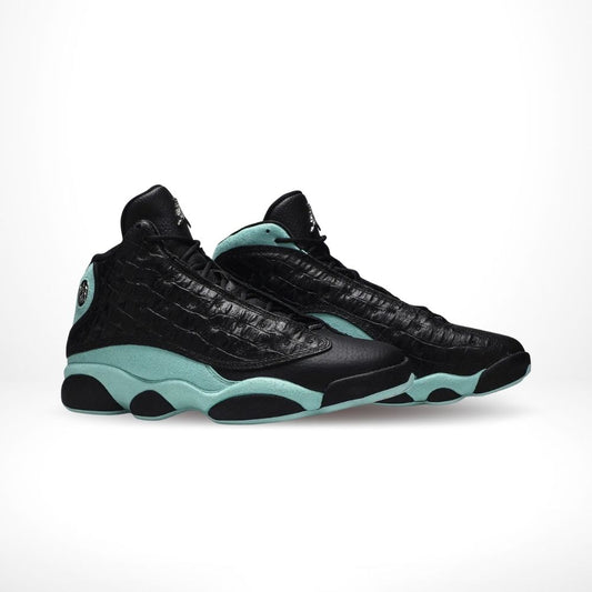 Air Jordan 13 Retro Black Island Green