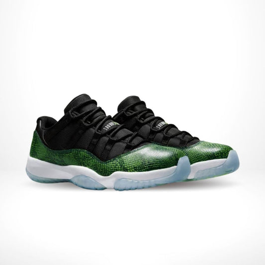 Air Jordan 11 Retro Low Green Snakeskin