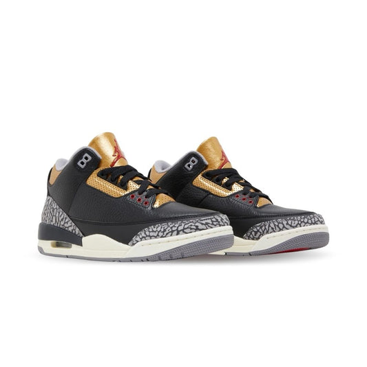 Air Jordan 3 Retro Black Cement Gold