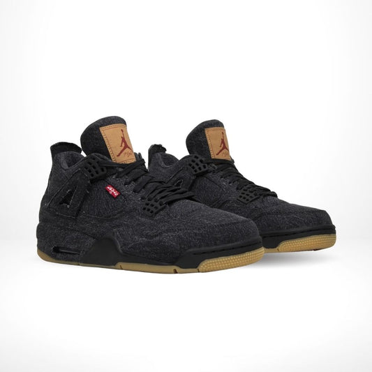 Air Jordan 4 Retro X Levis Black Denim