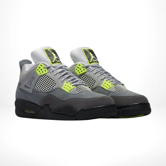 Air Jordan 4 Retro SE Neon 95 Grey