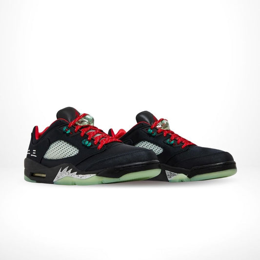 Air Jordan 5 Retro Low x CLOT Jade Black